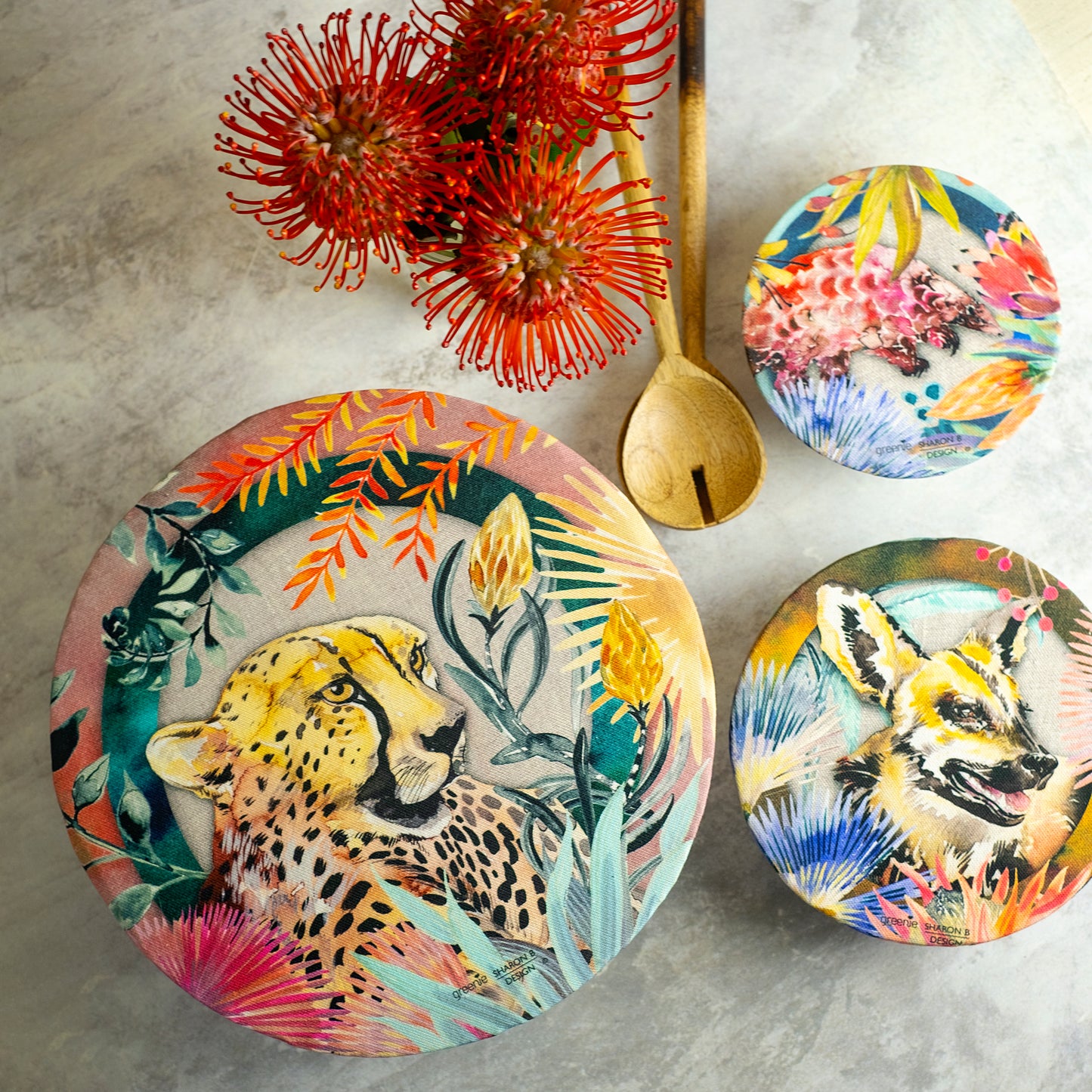Endangered Species Food Cover (Artist Collection) - Sharon B Designs