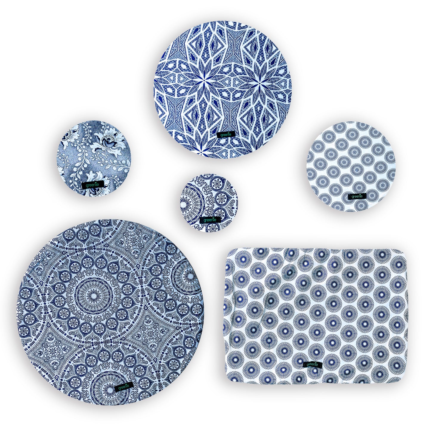Food Covers Shweshwe (Set of 6)