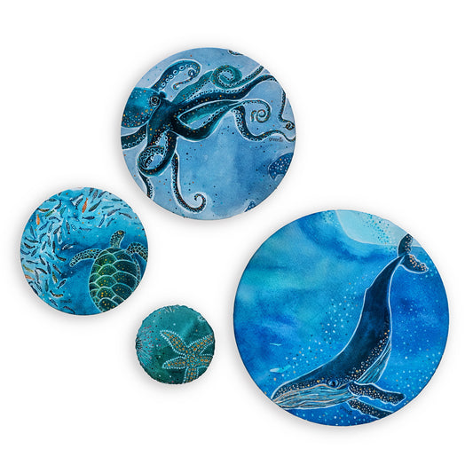 "Save our Ocean" Food Covers (Artist Collection) - Pudding & Pickles