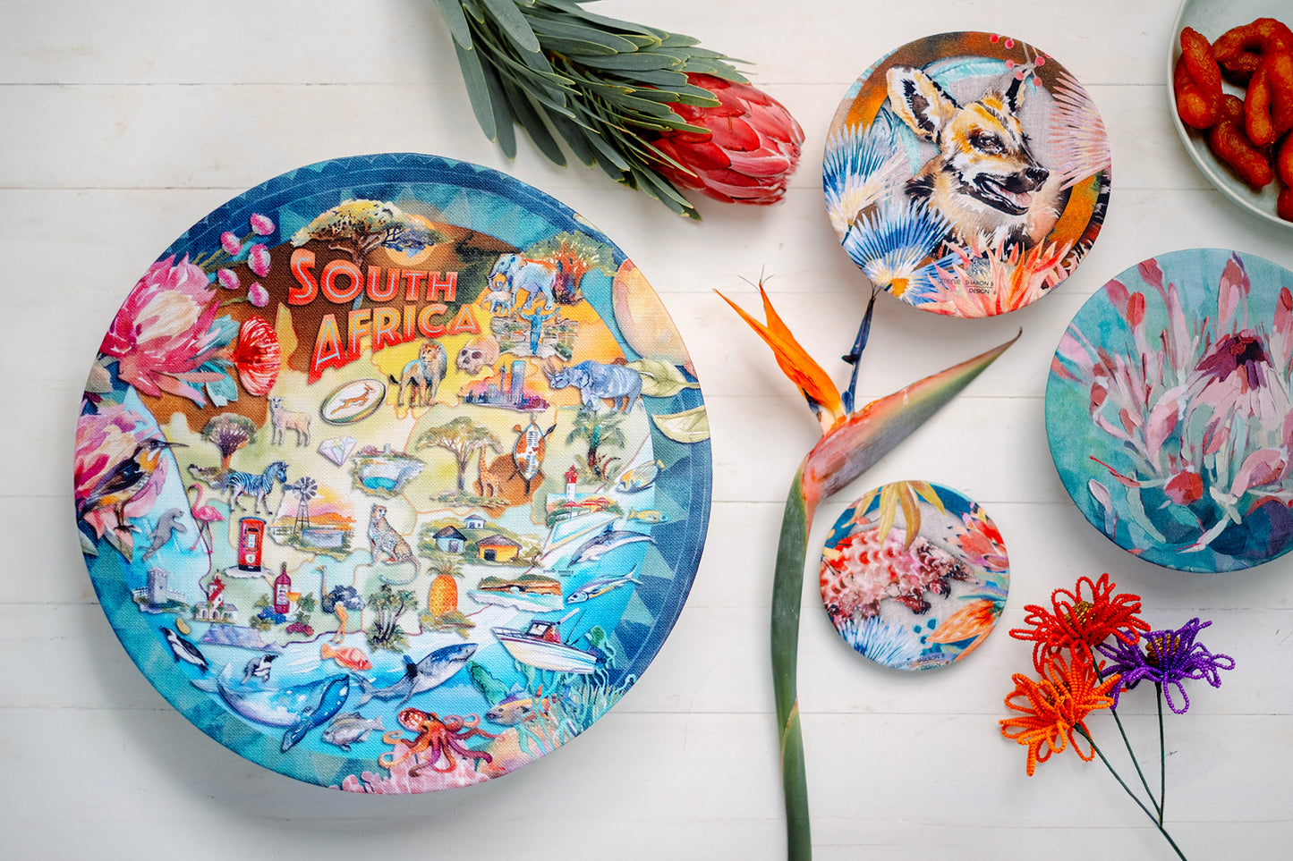 South African Food Cover - Sharon B Designs