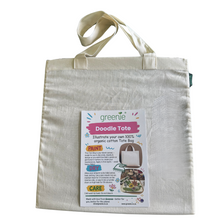 Load image into Gallery viewer, Doodle Tote Bag

