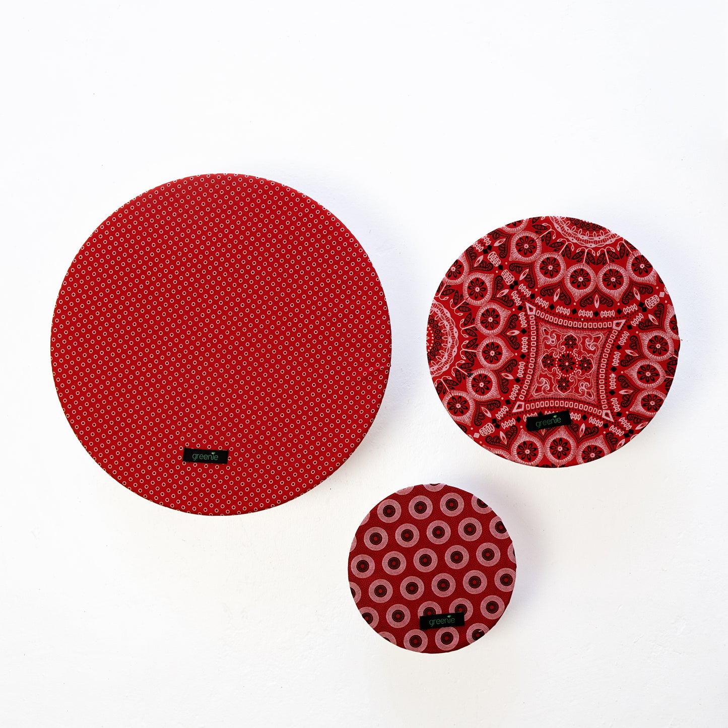 Food Covers Shweshwe (set of 3)